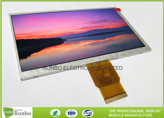 TFT 7 Inch Lcd Screen Panel RGB Interface High Resolution ROHS Certification