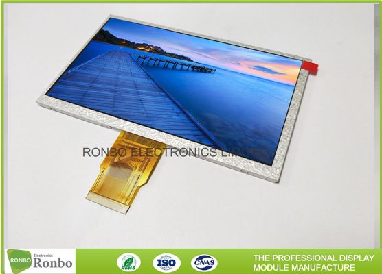 7 Inch High Brightness Customized TFT LCD Panel Active Area 154.21 * 85.92mm