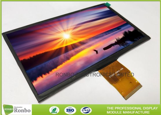 Option Bonding Touch Screen IPS LCD Display 7.0 Inch RGB Interface 1024 x 600