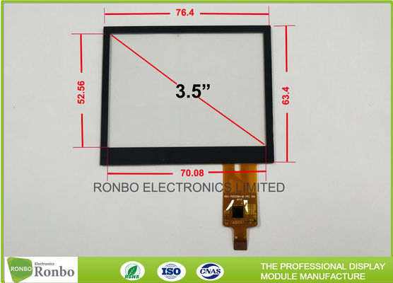 3.5 Inch Projected Capacitive Touch Screen , 320x240 Multi Point Touch Screen