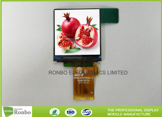 Thin and Square Smartwatch LCD Display 1.3 Inch 240x240 IPS View Angle SPI Interface