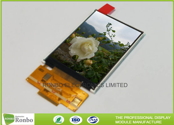 SPI Interface Customized TFT LCD Display 2.4 Inch Resolution QVGA 240x320 18 Pin