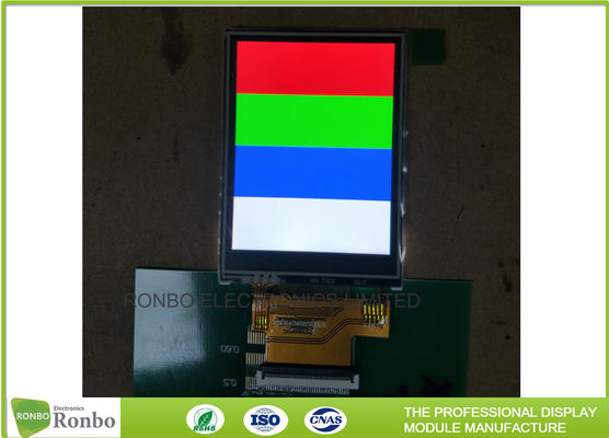 Waterproof Resistive Touch Panel 2.4 Inch IPS 240x320 MCU / RGB 18 Bit Interface