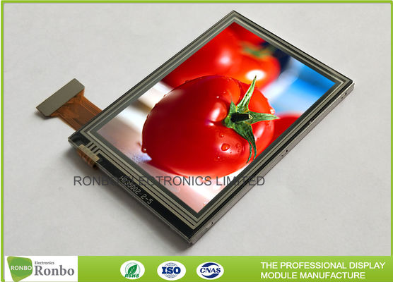 Outdoor Sunlight Readable Touch Screen LCD Display TFT Transflective Resistive 3.5''