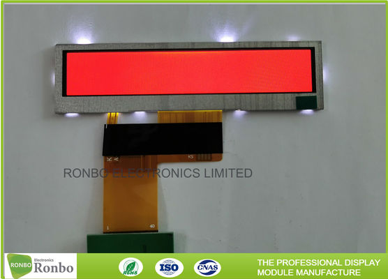 Small Size Bar TFT LCD Display 3.8'' Resolution 480x76 40 Pin RGB Interface