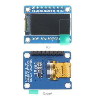 80*160 0.96 Inch LCD Driver Board SPI Serial LCM Module With Full Viewing Angle