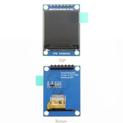 Full View Angle LCD Driver Board IPS Module 1.3'' Resolution 240*240 SPI Interface