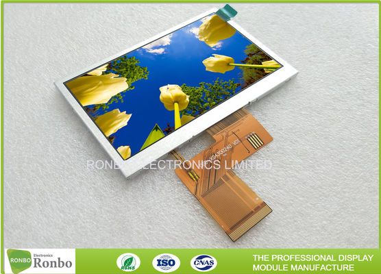 4.3 Inch 480*272 RGB 40Pin Industrial LCD Panel Replace Innolux AT043TN25