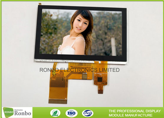 500cd/m² 4.3 Inch 480x272 Touch Screen LCD Display