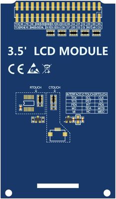 CTP NT35310 MCU 16 Bit 3.5" 320x480 LCD Driver Board