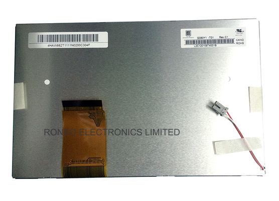8.0 Inch G080Y1-T01  -30 ~ 85 °C High Operating Temperature Automotive Display
