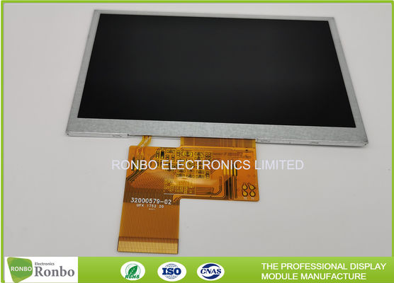 Customized 5.0 Inch 480 * 272 Industrial LCD Display 40Pin RGB Option Touch Screen