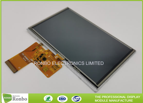 High Luminance 5.0” 800*480 Industrial LCD Screen Display With 40Pin RGB Interface For Medical Application