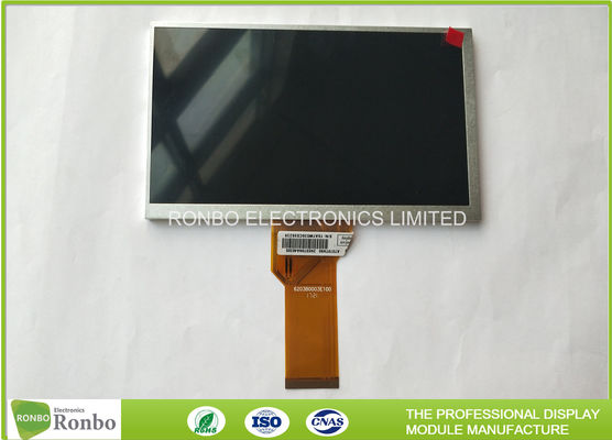 Long FPC TFT LCD Display Module 800 x 480 7'' High Brightness 50 Pin RGB Interface