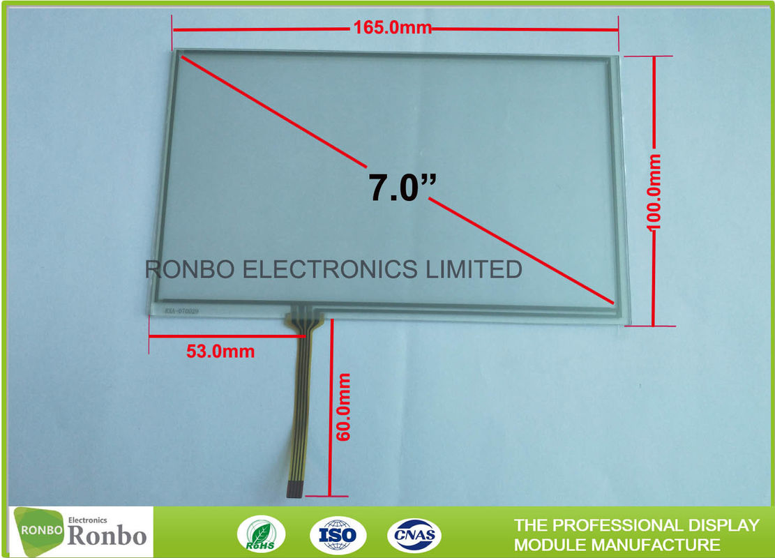 Factory Outlet 4.8" inch Resistive Touch Panel Screen with Free FPC Connector