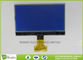 Blue Negative 256 x 128 Graphic COG LCD Module White LED Backlight With 8080 Interface