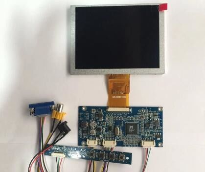 L'écran tactile de TFT de panneau d'affichage à cristaux liquides de 5 pouces de ZJ050NA-08C montrent le contrôleur d'écran de 640x480 Tft Board