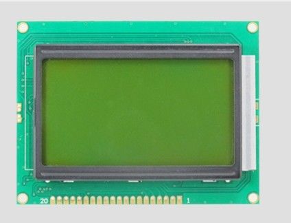 Monochrome Dot Matrix Graphic LCD Display Module With White Backlighting