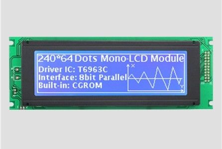 Handheld Medical Instruments Dot Matrix LCD Display 240*64 Graphic LCD Module