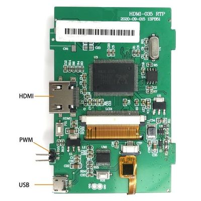 3.5”Hdmi Lcd Screen 320*480 Raspberry Pi Displays Touch Control Capacitive/Resistive