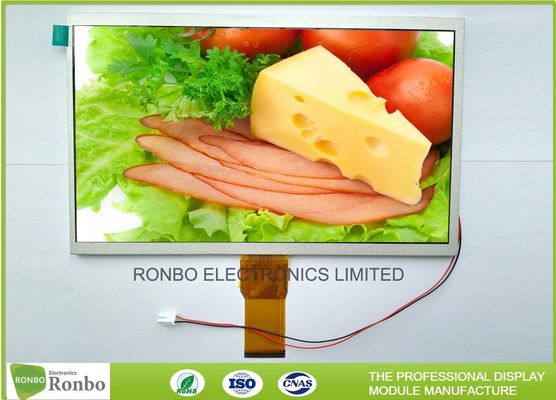 5.1mm Thickness RGB Tft Lcd Panel , 10.1 Inch Lcd Panel 1024 * 600 Resolution