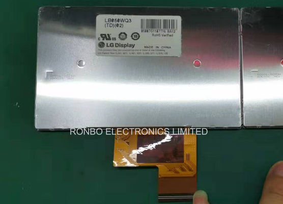 5.0 inch Original LG LB050WQ3-TD02 Resolution 480x272 RGB 45Pin Industrial LCD Displayr
