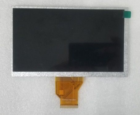 7インチ800*480長いFPC TFT LCDのカラー ディスプレイ モジュールTTLインターフェイス